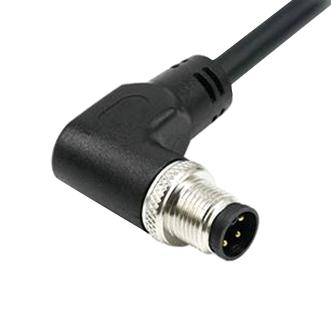 MUELLER ELECTRIC CL4B07M010 CBL ASSY, 4P R/A M12 PLUG-FREE END/32.8