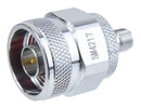 FAIRVIEW MICROWAVE SM4217 RF / Coaxial Adapter, SMA, Jack, N, Plug, Straight Adapter, 50 ohm