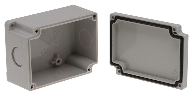 BUD INDUSTRIES PNB-30416-KO ENCLOSURE, MULTIPURPOSE, ABS, GRAY