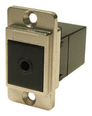 MULTICOMP PRO MP-CP30764M Audio Adapter, Nickel Frame, CSK Holes, 3.5mm Audio Jack, 3.5mm Audio Jack
