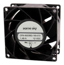 SAME SKY CFM-8025BG-480-561 DC Axial Fan, 48 V, Square, 80 mm, 25 mm, Ball Bearing, 84.45 CFM