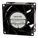 SAME SKY CFM-8025BG-460-487 DC Axial Fan, 48 V, Square, 80 mm, 25 mm, Ball Bearing, 63.64 CFM