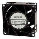 SAME SKY CFM-8025BG-470-524-22 DC Axial Fan, 48 V, Square, 80 mm, 25 mm, Ball Bearing, 73.56 CFM