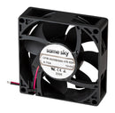 SAME SKY CFM-8025BG68-450-438 DC Axial Fan, 48 V, Square, 80 mm, 25 mm, Ball Bearing, 53.07 CFM