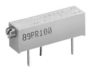 TT ELECTRONICS / BI TECHNOLOGIES 89PR100LF Trimmer, Multi Turn, Cermet, Side Adjust, 100 ohm, Through Hole, 20 Turns