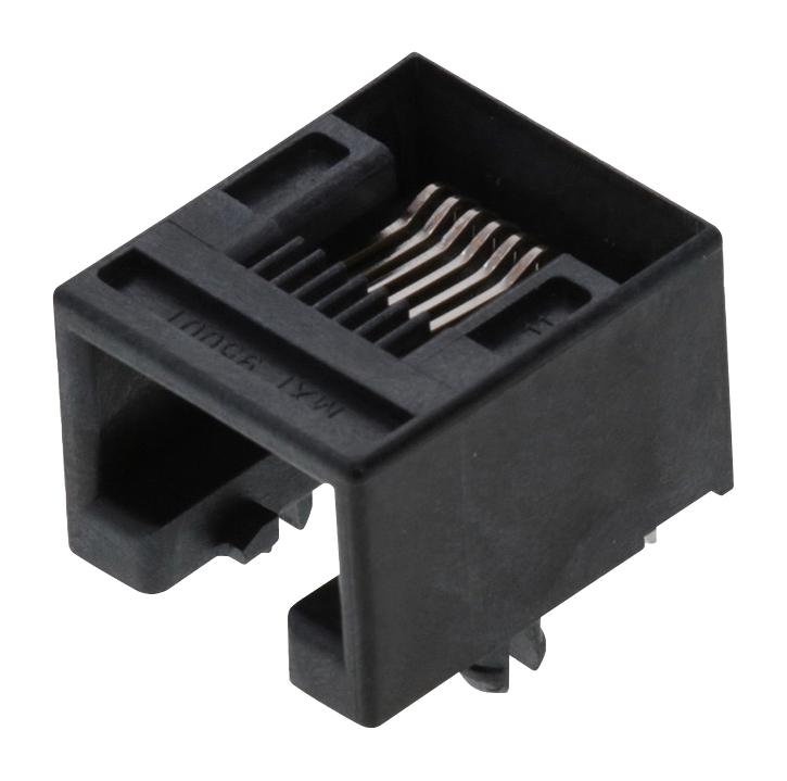 MOLEX 95501-2821 Modular Connector, RJ45 Jack, 1 x 1 (Port), 8P8C, Cat3, Through Hole Mount