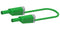 MULTICOMP PRO MP771107 Banana Test Lead, 4mm Banana Plug, Stackable, 4mm Stackable Banana Plug, 2.32 ", 59 mm, Green