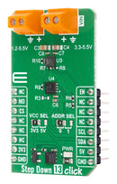 MIKROELEKTRONIKA MIKROE-6846 Add-On Board, Step Down 13 Click, VDMM Magi3C Power Module