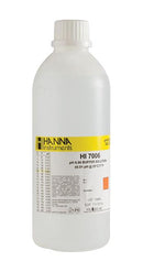 HANNA INSTRUMENTS HI-7006L Calibration Solution, 6.86 pH @ 25°C, Liquid, Bottle, 500 ml