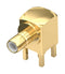 WURTH ELEKTRONIK 61611002121501 RF / Coaxial Connector, SMB Coaxial, Right Angle Jack, Through Hole Right Angle, 50 ohm, Brass