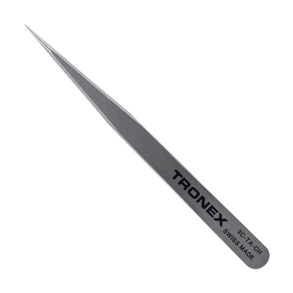 TRONEX 3C-TA-CH TWEEZER, HIGH PRECISION/STYLE 3C, 4.331"