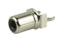 SAME SKY RCJ-024 RCA (Phono) Audio / Video Connector, 2 Contacts, Jack, Tin Plated Contacts, Brass Body, Yellow