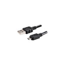 SAME SKY CBL-UA-MUB-15BP USB Cable, Type A Plug to Micro Type B Plug, 1.5 m, 59.1 ", USB 2.0, Black