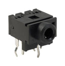 SAME SKY SJ1-3554NG Phone Audio Connector, 3.5mm, Stereo, 3 Contacts, Jack, 3.5 mm, Through Hole Mount