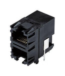 SAME SKY CRJ037-5-TH Modular Connector, RJ45 Jack, 2 x 6 (Stacked), 8P8C, Through Hole Mount