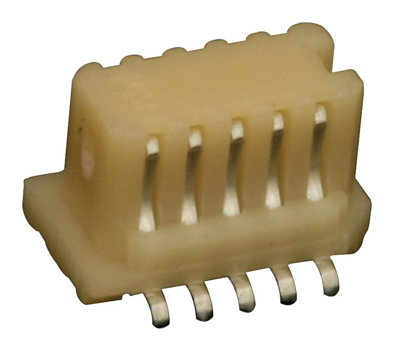 MOLEX 52465-2070 Mezzanine Connector, Receptacle, 0.8 mm, 2 Rows, 20 Contacts, Surface Mount, Phosphor Bronze