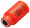 INSULATED TOOLS LTD 01350 Impact Socket, 1/2" Drive, 10 mm AF, 50 mm Length