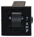POTTER&BRUMFIELD - TE CONNECTIVITY W28-XQ1A-7 Thermal Circuit Breaker, Fuseholder Type, W28 Series, 7 A, 1 Pole, 32 V, 250 V, Snap In, Panel