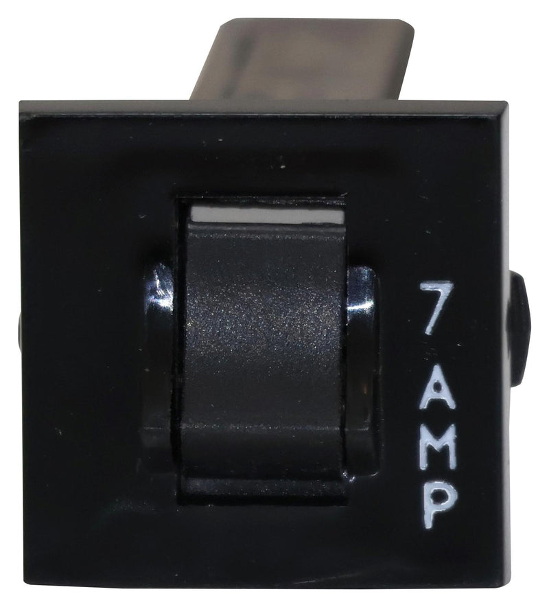 POTTER&BRUMFIELD - TE CONNECTIVITY W28-XQ1A-7 Thermal Circuit Breaker, Fuseholder Type, W28 Series, 7 A, 1 Pole, 32 V, 250 V, Snap In, Panel