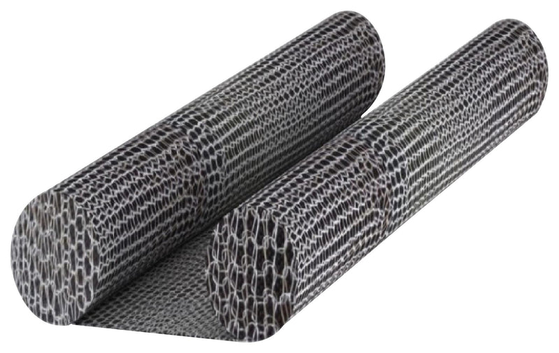 KEMTRON - TE CONNECTIVITY 2423804-1 EMI Shielding Gasket, Twin Round, Monel Alloy, 250mm L x 25.4mm W, 100 Series