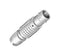 Lemo FGG.0B.307.CLAD42 FGG.0B.307.CLAD42 Circular Connector 0B Series Straight Plug 7 Contacts Solder Pin Push-Pull Brass Body