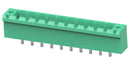 TE CONNECTIVITY - BUCHANAN 1-2842522-0 Terminal Block, PA66, Green, 1Row, w/Flange, Header, 5.08 mm, 10 Ways, 8 A, 300 V