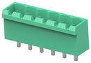 TE CONNECTIVITY - BUCHANAN 2842516-6 Terminal Block, PA66, Green, 1Row, Header, 5.08 mm, 6 Ways, 15 A, 300 V, Through Hole Vertical