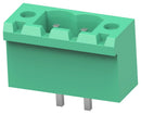 TE CONNECTIVITY - BUCHANAN 2842522-2 Terminal Block, PA66, Green, 1Row, w/Flange, Header, 5.08 mm, 2 Ways, 8 A, 300 V