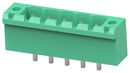 TE CONNECTIVITY - BUCHANAN 2842522-5 Terminal Block, PA66, Green, 1Row, w/Flange, Header, 5.08 mm, 5 Ways, 8 A, 300 V
