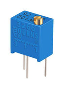 BOURNS 3266Y-1-502LF Trimmer, Multi Turn, Cermet, Top Adjust, 5 kohm, Through Hole, 12 Turns