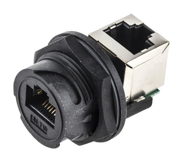 AMPHENOL LTW RDP-5SPFFV-TCU7001 In-Line Adapter, Adaptor, In-Line, RJ45, RJ45