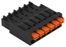 WAGO 714-110 Pluggable Terminal Block, 3.5 mm, 10 Ways, 24 AWG, 16 AWG, 1.5 mm², Push In