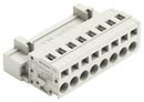 WAGO 721-608 Pluggable Terminal Block, 5 mm, 8 Ways, 28 AWG, 12 AWG, 2.5 mm², Clamp