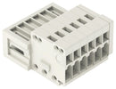 WAGO 733-210 Pluggable Terminal Block, 2.5 mm, 10 Ways, 28 AWG, 20 AWG, 0.5 mm², Clamp