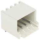 WAGO 2091-1424 Terminal Block, PPA, Light Grey, 1Row, Header, 3.5 mm, 4 Ways, 10 A, 320 V
