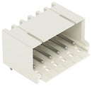 WAGO 2091-1426 Terminal Block, PPA, Light Grey, 1Row, Header, 3.5 mm, 6 Ways, 10 A, 320 V