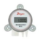 DWYER MSX-W20-PA-LCD Pressure Transmitter, Differential, Tube, 0.5 Inch-H2O, 1/8", 3/16", 1/4", 5mm, 6mm