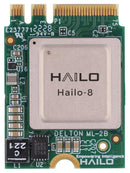 HAILO TECHNOLOGIES LTD HM218B1C2KAE Hailo 8 AI Module, M.2 Key B+M, 2230, PCIe Gen3x2, 6.6W, 26 TOPS,-40 °C to 85 °C