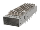 AMPHENOL COMMUNICATIONS SOLUTIONS V95-AAZ01-02000A2 Cage, QSFP, 1 x 1 (Single), With Heat Sink, Without Light Pipe, Through Hole Right Angle, Press-Fit