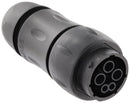 SOURIAU-SUNBANK / EATON UTSX1JC165P Circular Connector, Standard Circular Connector, TRIM TRIO UTSX Series, Cable Mount Receptacle