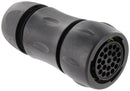 SOURIAU-SUNBANK / EATON UTSX6JC1823S Circular Connector, Standard Circular Connector, TRIM TRIO UTSX Series, Straight Plug