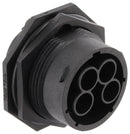 SOURIAU-SUNBANK / EATON UTSX7186S Circular Connector, Standard Circular Connector, TRIM TRIO UTSX Series, Jam Nut Receptacle