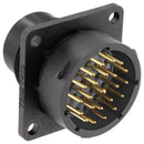 SOURIAU-SUNBANK / EATON UTSX016E23P Circular Connector, Standard Circular Connector, TRIM TRIO UTSX Series, Wall Mount Receptacle