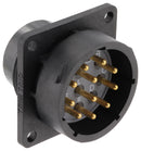 SOURIAU-SUNBANK / EATON UTSX018E11P Circular Connector, Standard Circular Connector, TRIM TRIO UTSX Series, Wall Mount Receptacle