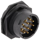 SOURIAU-SUNBANK / EATON UTSX718D11P Circular Connector, Standard Circular Connector, TRIM TRIO UTSX Series, Jam Nut Receptacle