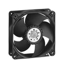 EBM-PAPST 9293510500 DC Axial Fan, 12 V, Square, 119 mm, 38 mm, Ball Bearing, 141 CFM