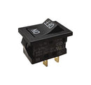 NIDEC COMPONENTS SLP8A26 Rocker Switch, Off-On, SPST, Non Illuminated, Panel Mount, SLP8A Series