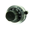 TT ELECTRONICS 2694 Turns Counting Dial, Satin Chrome, 10 Turns, 6 mm Shaft Dia, Black Plastic, -55°C to 71°C