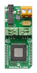 MIKROELEKTRONIKA MIKROE-3901 Add-On Board, Audio Amp 3 Click, MikroE MikroBUS Compatible Development Boards
