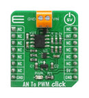 MIKROELEKTRONIKA MIKROE-4060 Add-On Board, AN To PWM Click, MikroE MikroBUS Compatible Development Boards